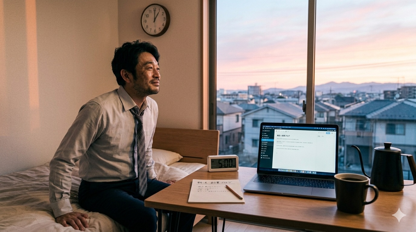 1ヶ月後：習慣が安定してきた
