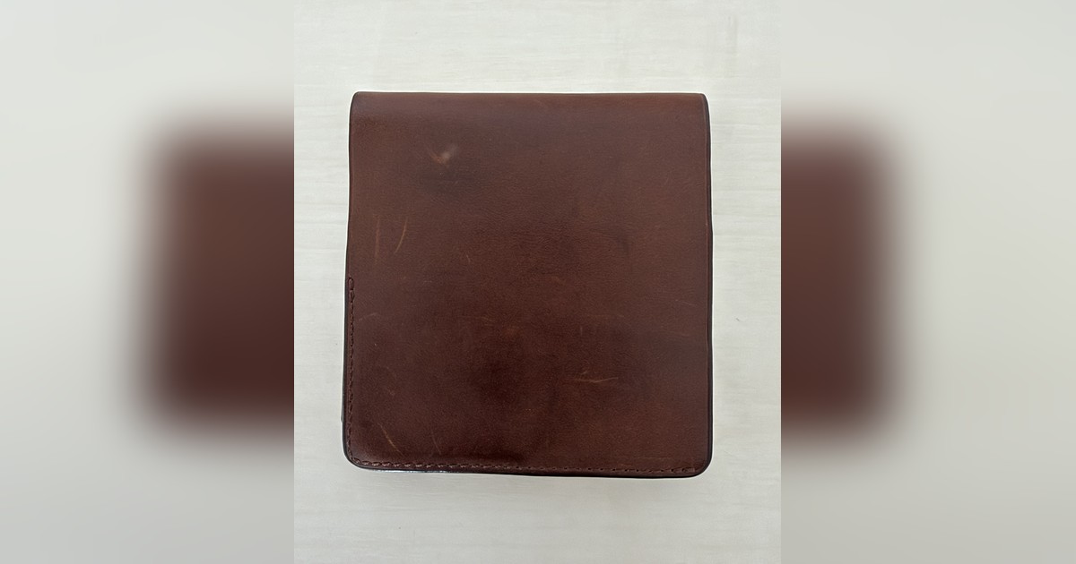 HITOE FOLD Antico 使い始めて1年の外側