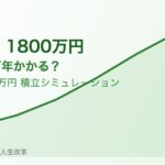 新NISAの1800万円、40代から満額を目指さなくていい理由——月5万円で続ける私のリアルな試算