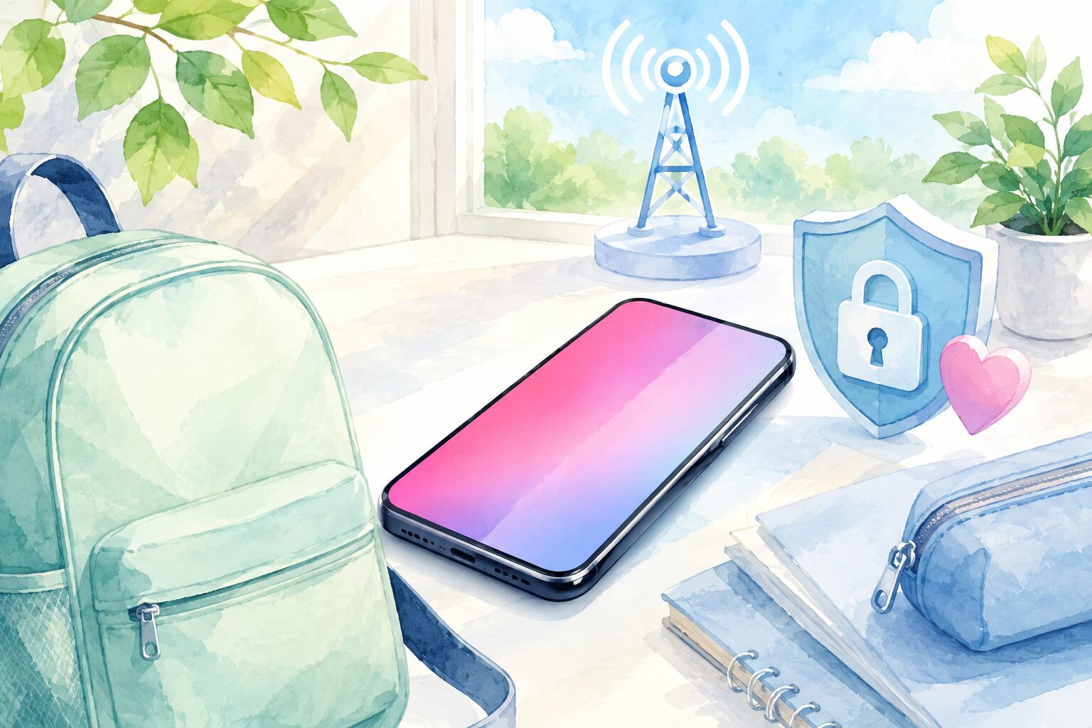 楽天モバイルは子供のスマホデビューにありか、料金と見守りを検討する