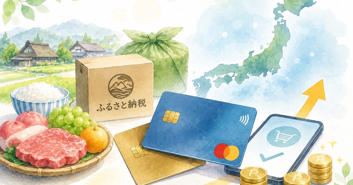 【2026年】ふるさと納税のクレジットカードおすすめは？ポイント二重取りの正解