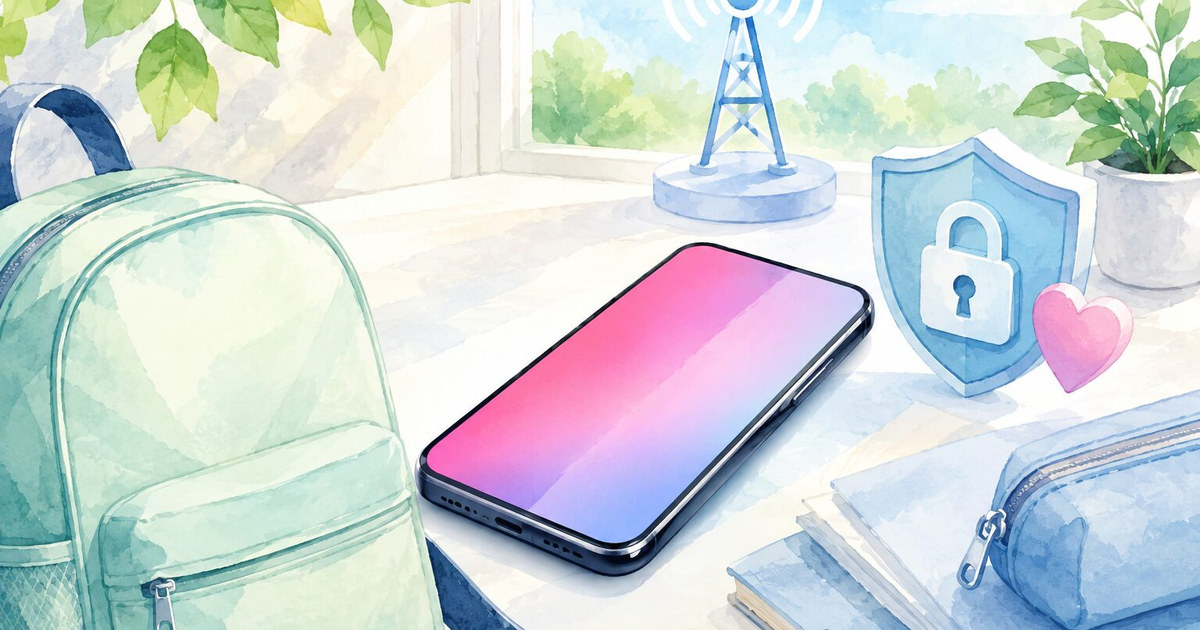 楽天モバイルは子供のスマホデビューにありか、料金と見守りを検討する